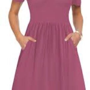 DB Moon mauve Midi Dress Size Small